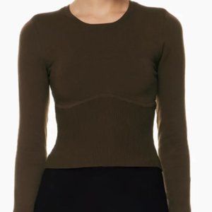 Aritzia Babaton Sculpt Knit Long sleeve